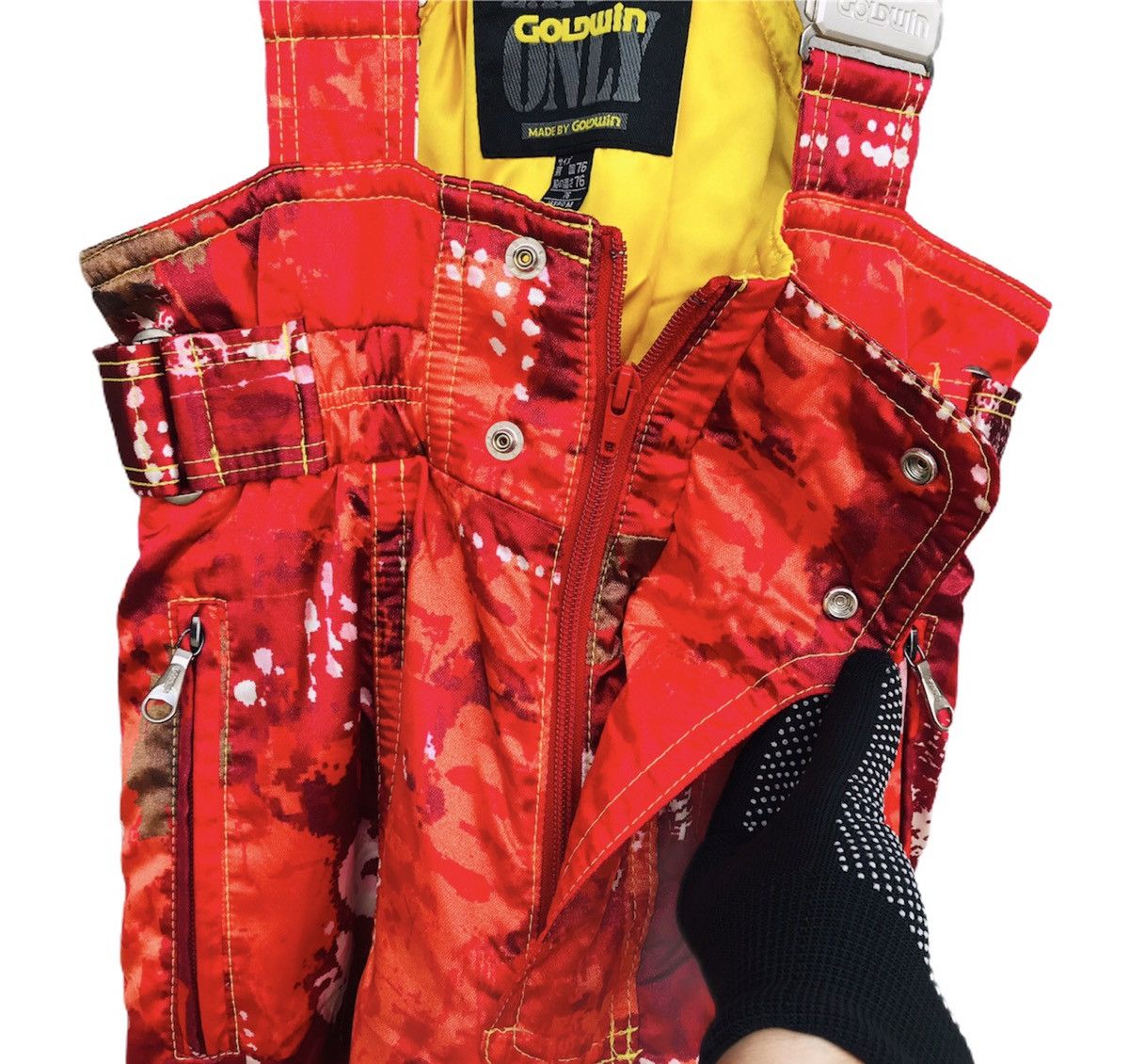 Goldwin Rare Goldwin SKI Overall Full color Japan made Size US 29 - 7 Thumbnail