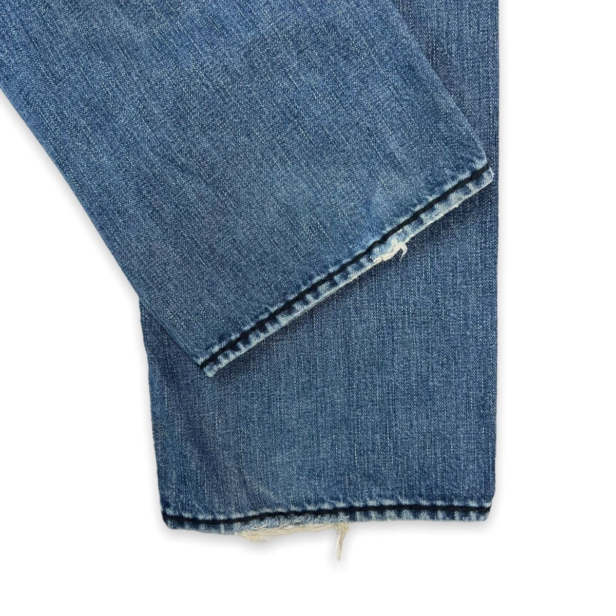 True Religion True Religion Ricky Super T Jeans 35x33 Relaxed Straight Leg Size US 35 - 5 Thumbnail