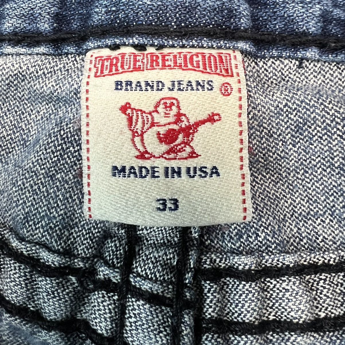 True Religion True Religion Ricky Super T Jeans 35x33 Relaxed Straight Leg Size US 35 - 7 Thumbnail