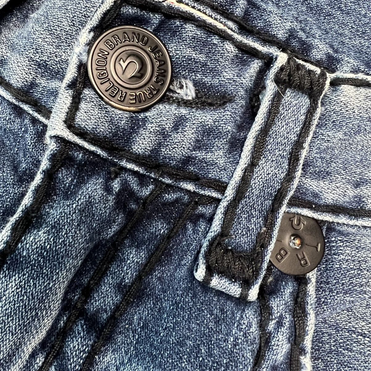 True Religion True Religion Ricky Super T Jeans 35x33 Relaxed Straight Leg Size US 35 - 2 Thumbnail
