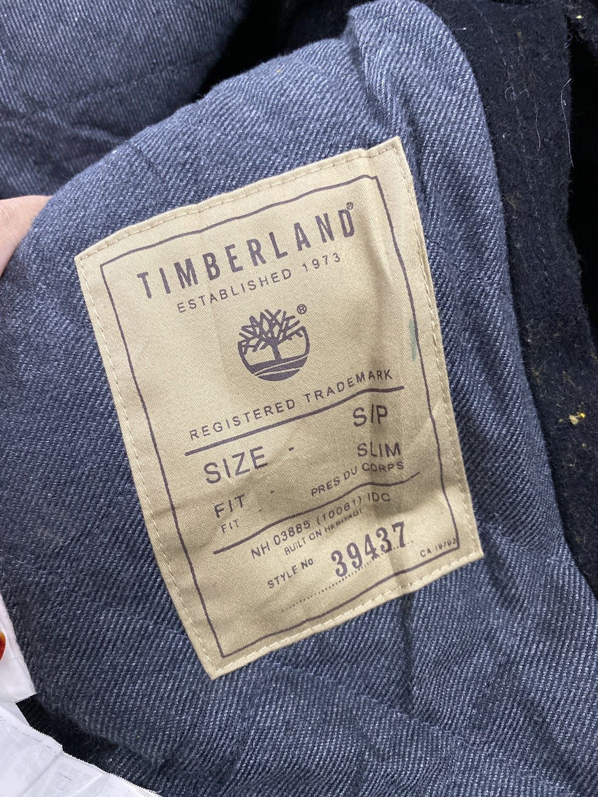 Timberland Timberland wool zip up black jacket Size US S / EU 44-46 / 1 - 5 Thumbnail