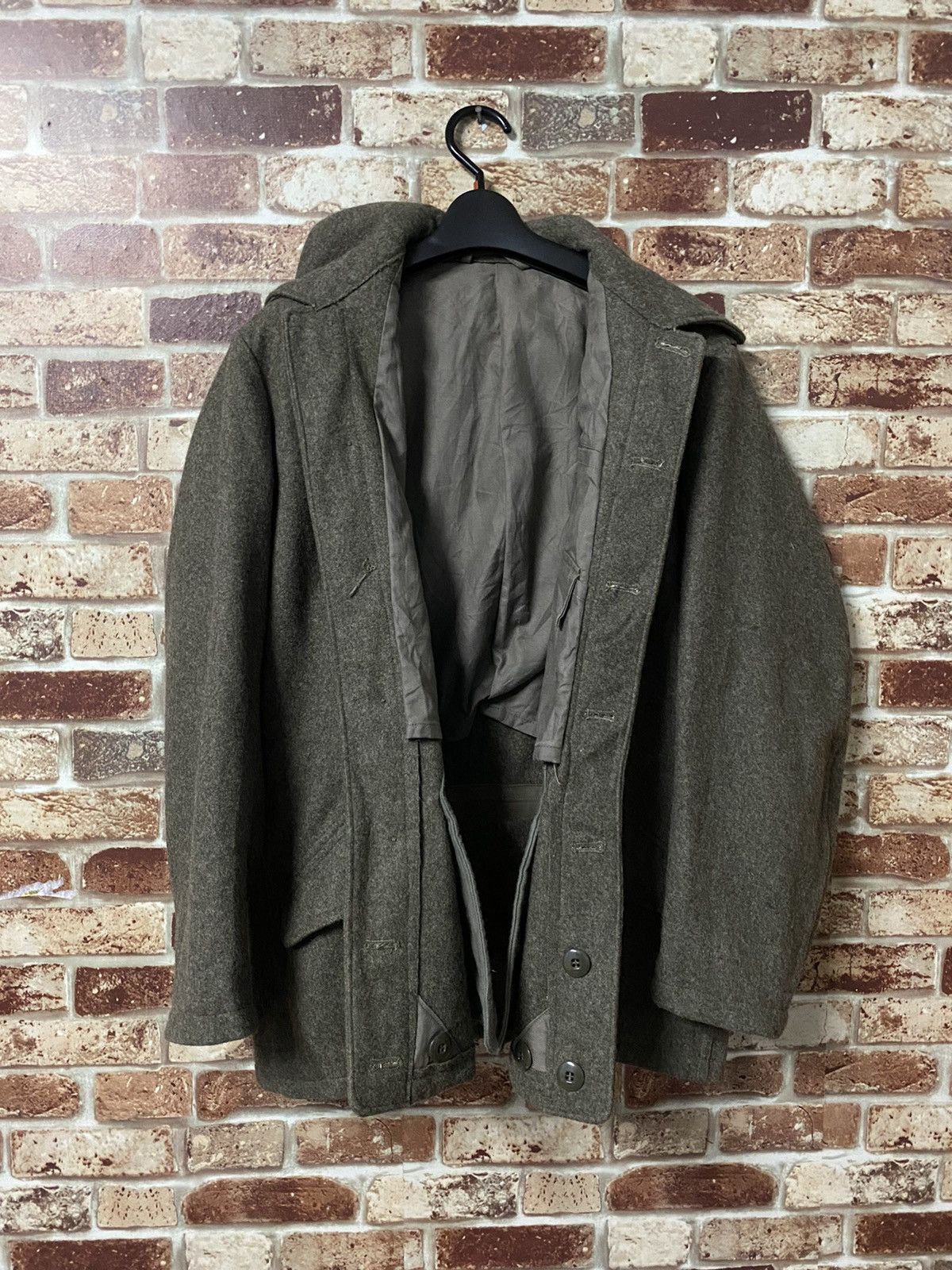 Vintage VINTAGE LATE 80’s MILITARY COAT Size US M / EU 48-50 / 2 - 7 Thumbnail