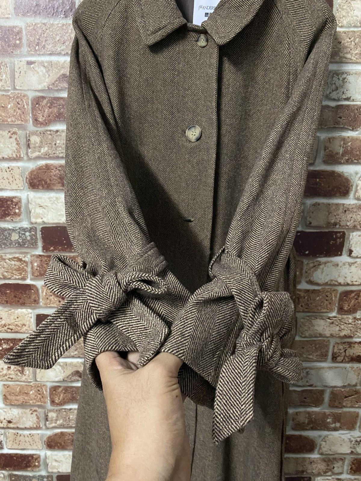 JW Anderson × Uniqlo JW ANDERSON UNIQLO LONG JACKET WOOL FABRIC Size US S / EU 44-46 / 1 - 6 Thumbnail