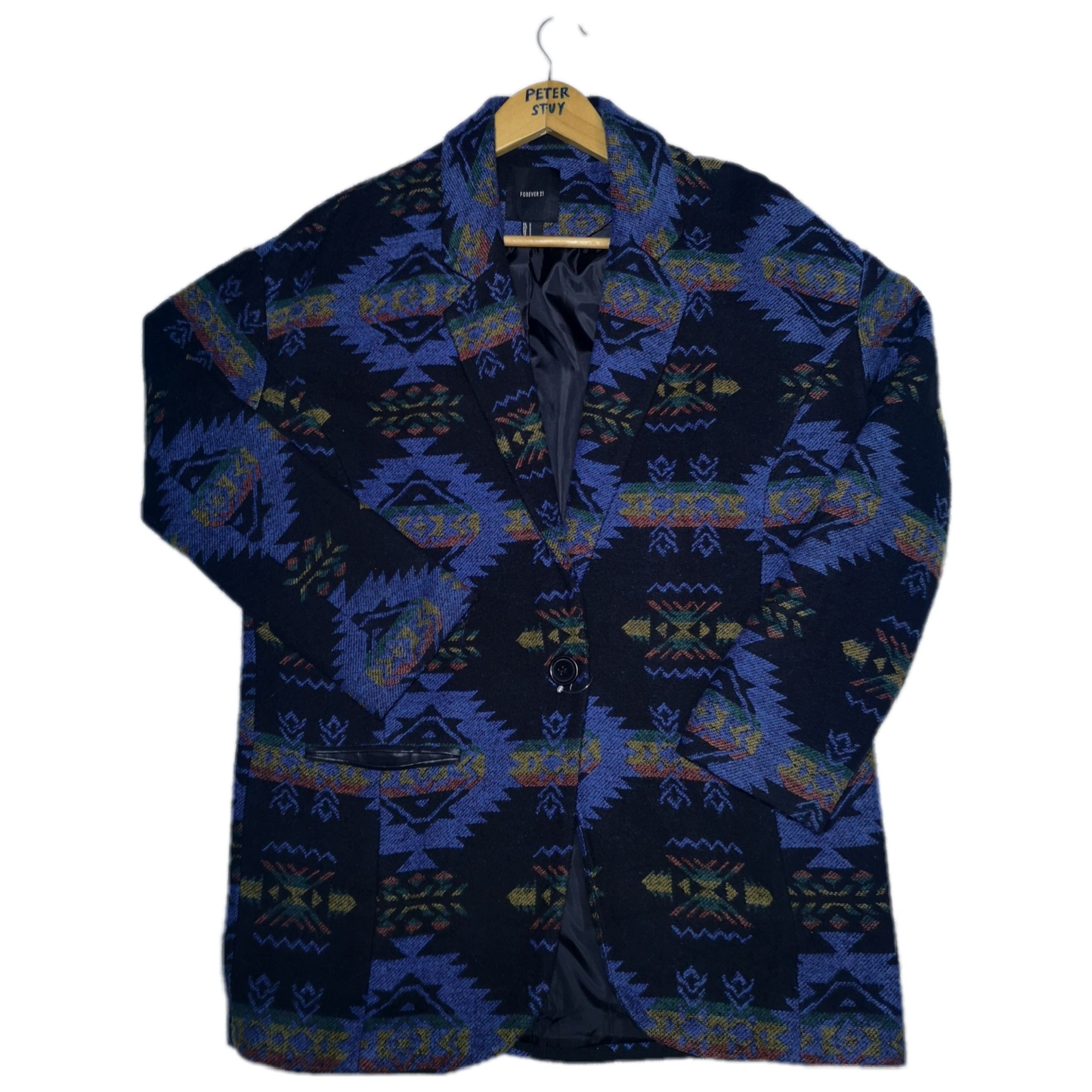Forever 21 × Japanese Brand 🔥FOREVER 21 JACKET NAVAJO DESIGN Size US S / EU 44-46 / 1 - 1 Thumbnail