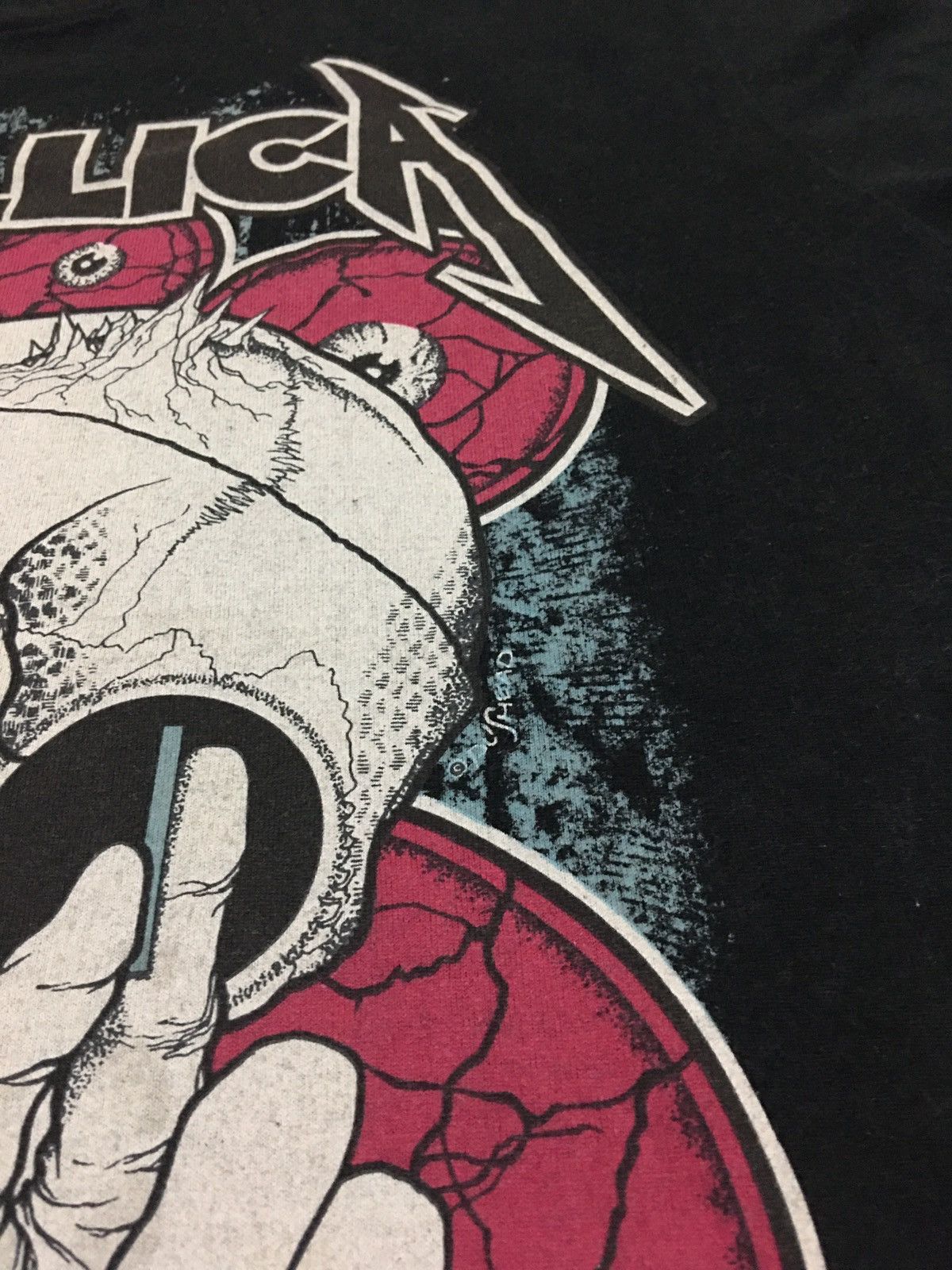 Band Tees Metallica Pushead Band Tour shirt Size US L / EU 52-54 / 3 - 6 Thumbnail