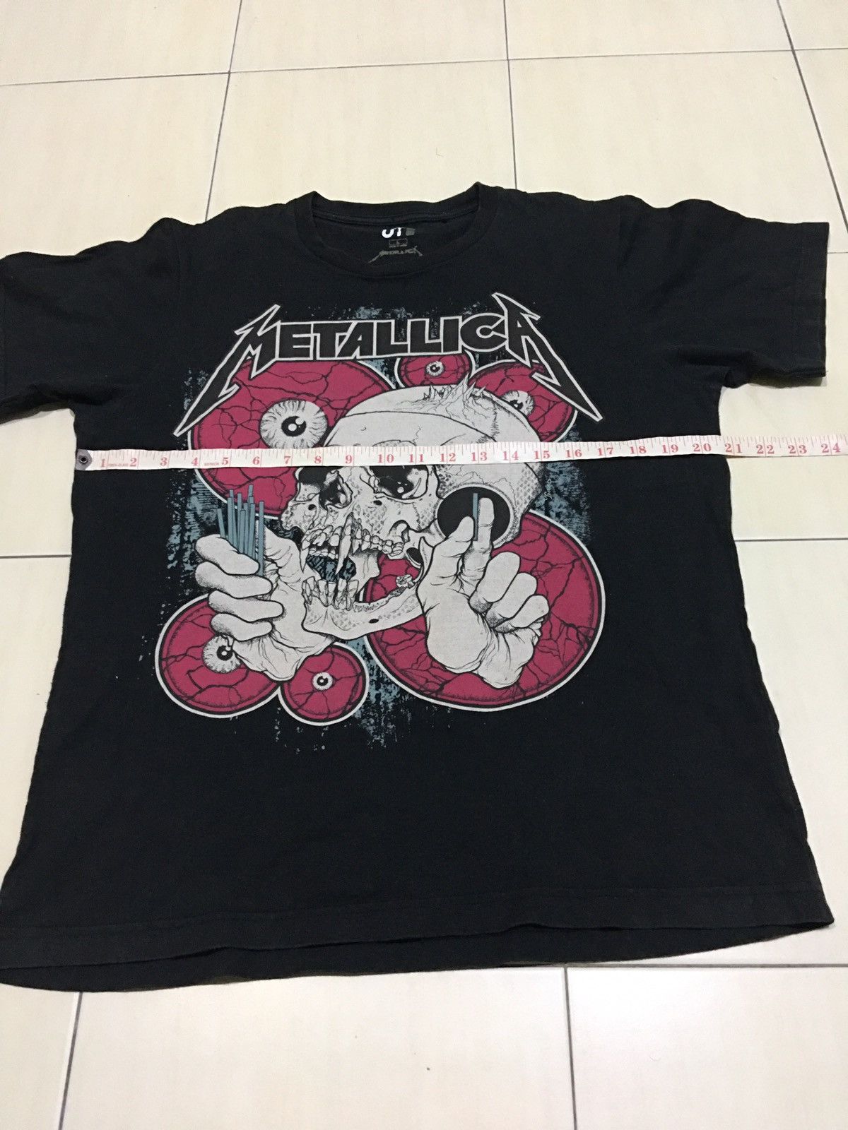 Band Tees Metallica Pushead Band Tour shirt Size US L / EU 52-54 / 3 - 8 Thumbnail