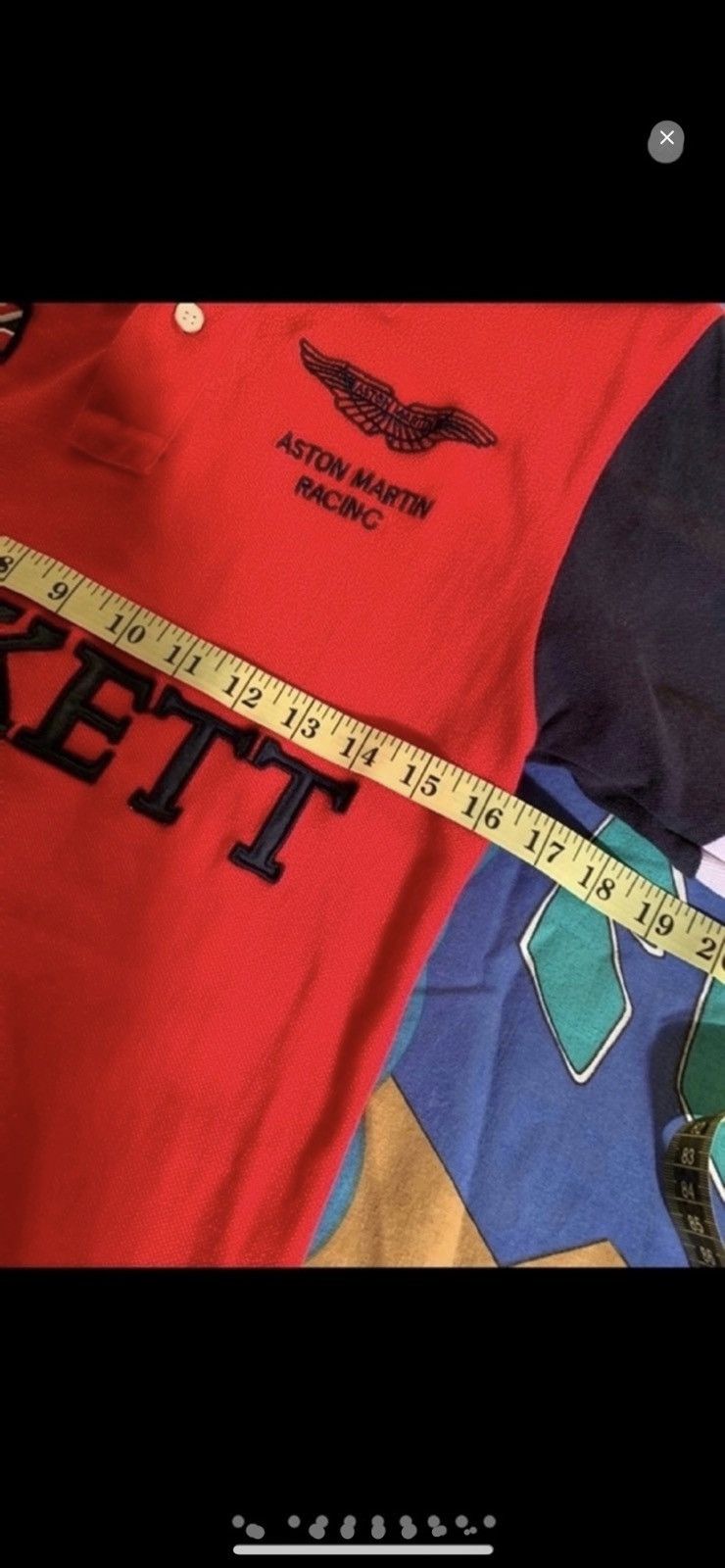 Vintage ***FINAL DROP***RARE Aston Martin Hackett London polo M Size US M / EU 48-50 / 2 - 2 Thumbnail