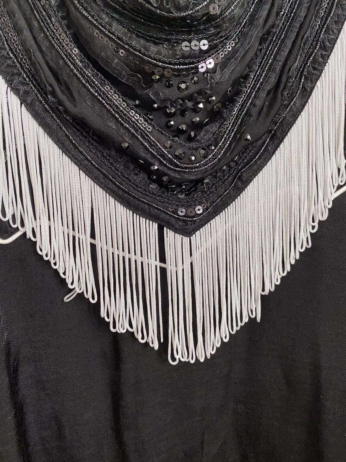 Takahiromiyashita The Soloist. SS18 Fringe-scarf rayon cowboy shirt Size US S / EU 44-46 / 1 - 2 Thumbnail