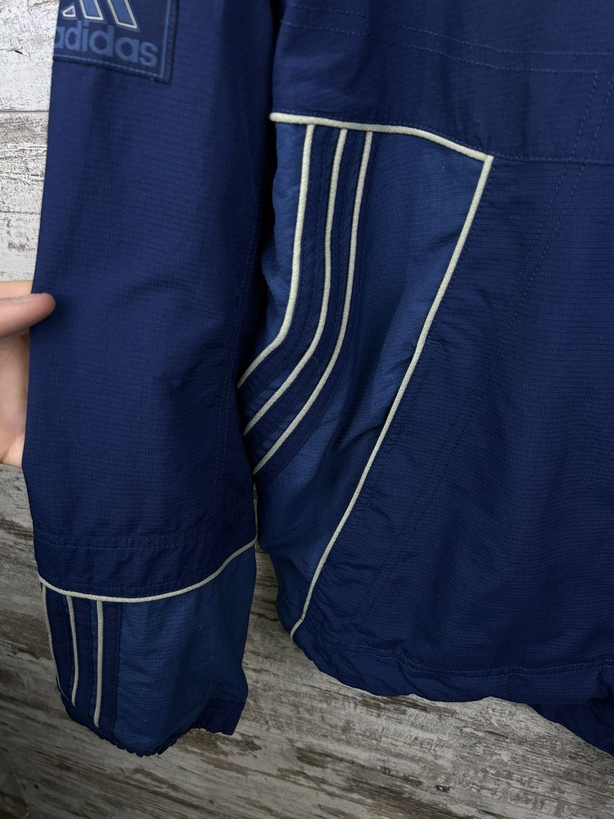 Adidas Mens Vintage Adidas Stripes Olympic track jacket y2k rare Size US M / EU 48-50 / 2 - 6 Thumbnail