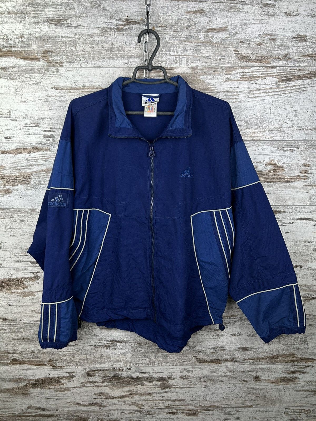 Adidas Mens Vintage Adidas Stripes Olympic track jacket y2k rare Size US M / EU 48-50 / 2 - 2 Preview