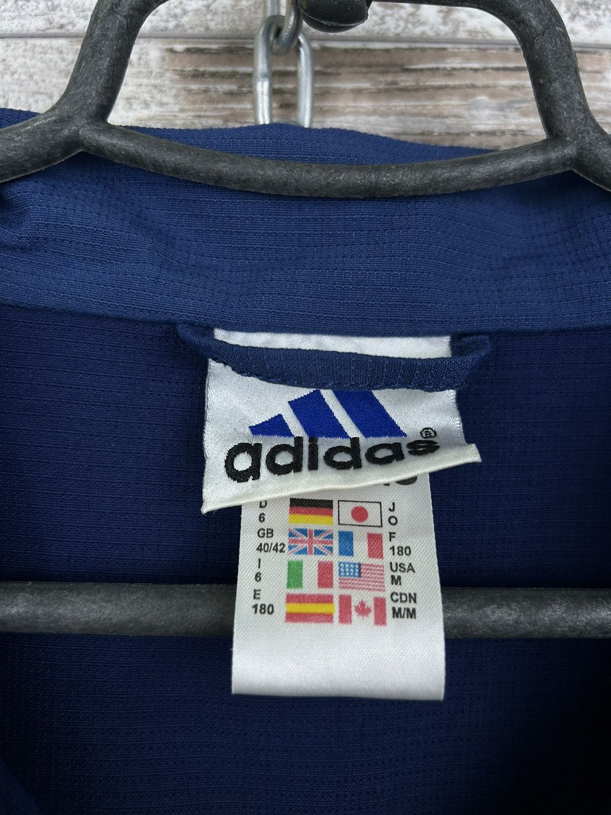 Adidas Mens Vintage Adidas Stripes Olympic track jacket y2k rare Size US M / EU 48-50 / 2 - 8 Thumbnail