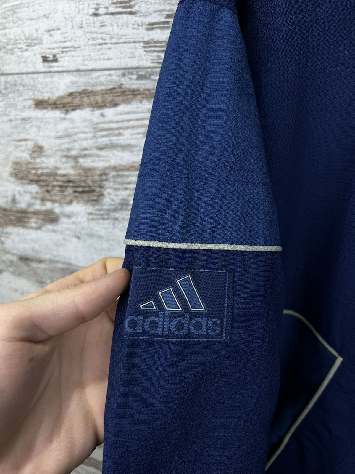 Adidas Mens Vintage Adidas Stripes Olympic track jacket y2k rare Size US M / EU 48-50 / 2 - 7 Thumbnail