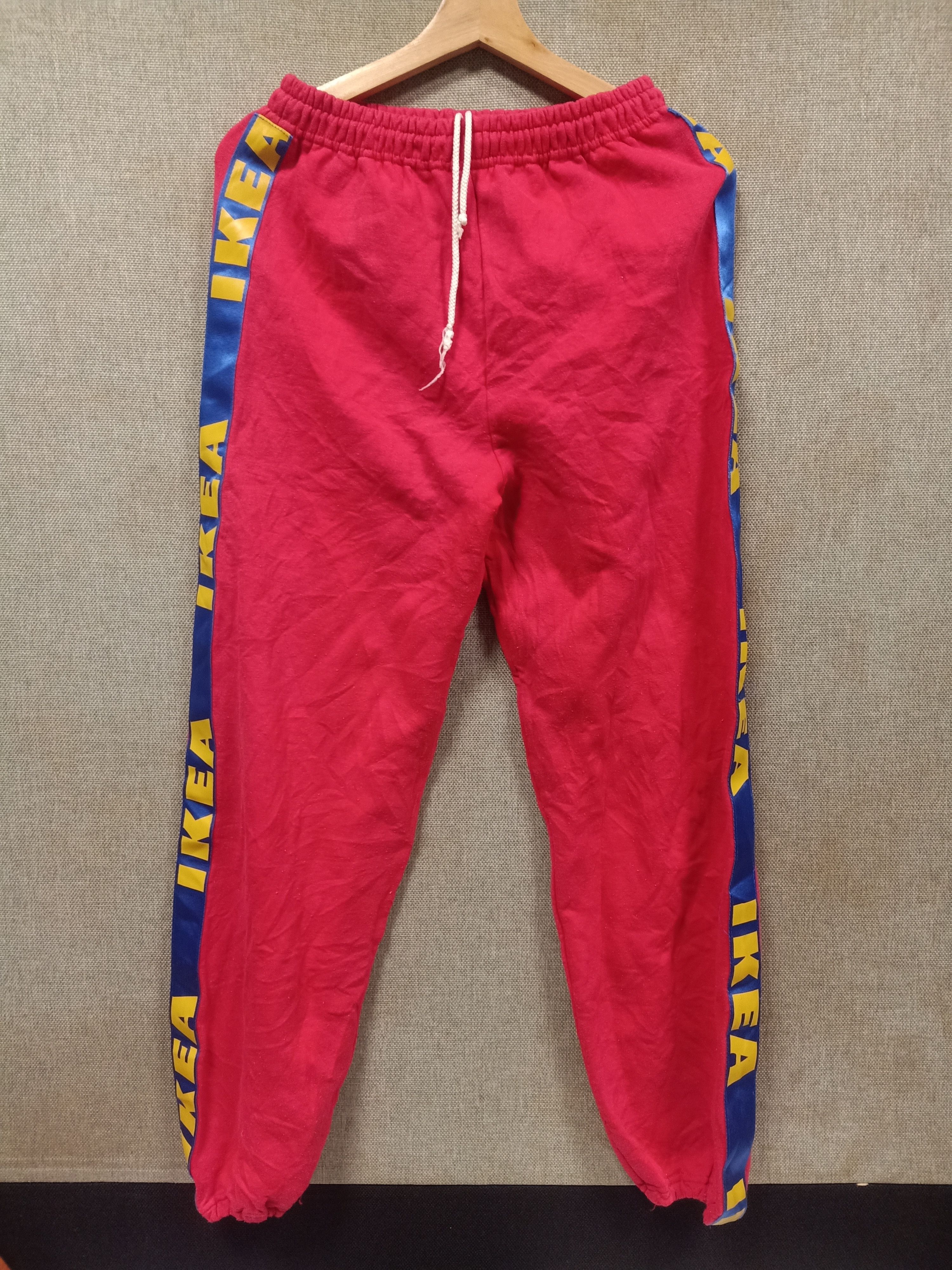 Ikea Jogger pants ikea side tape very rare Size US 33 - 1 Thumbnail