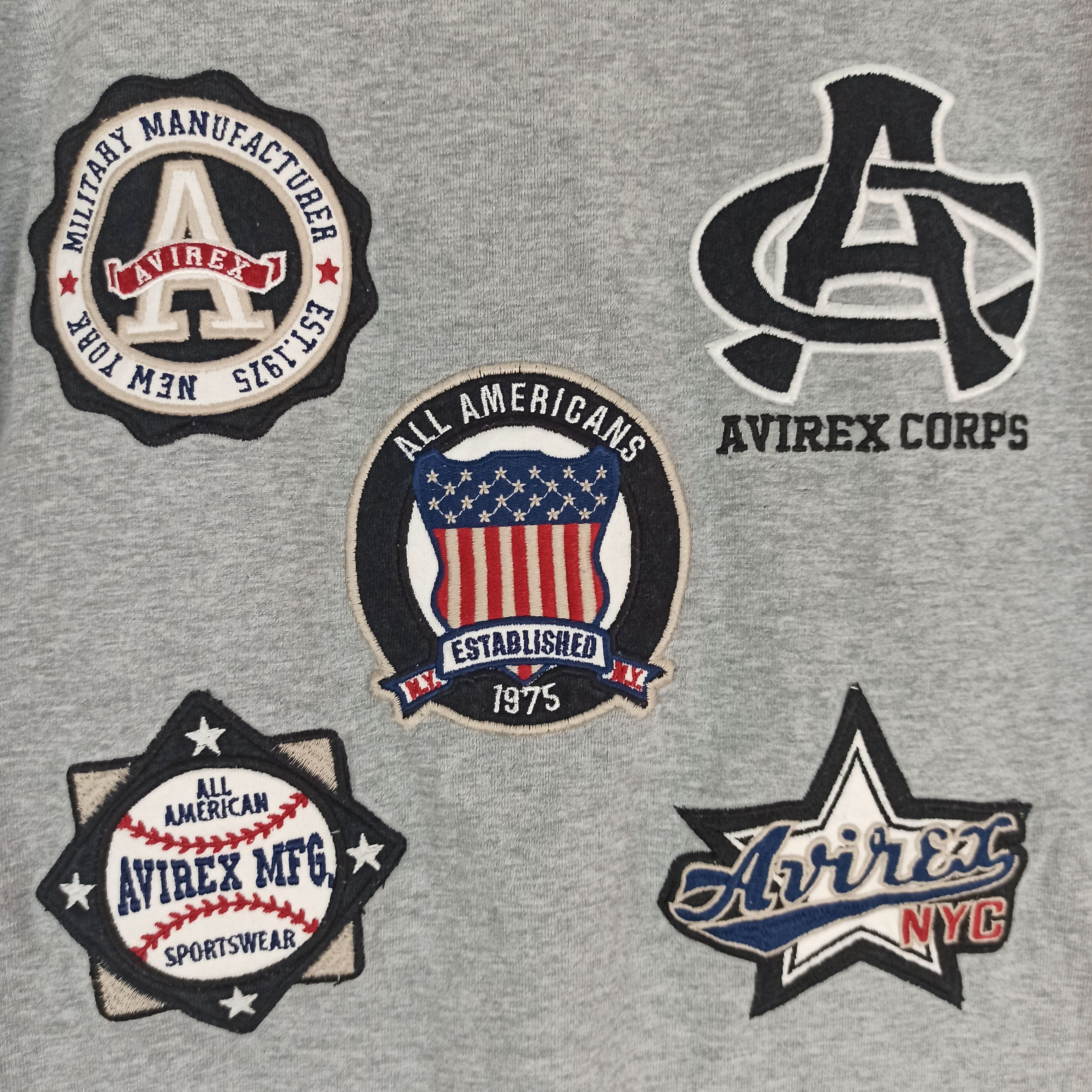 Avirex Rare Avirex NYC Sportswear Embroidered Logo T-shirt Size US L / EU 52-54 / 3 - 10 Thumbnail