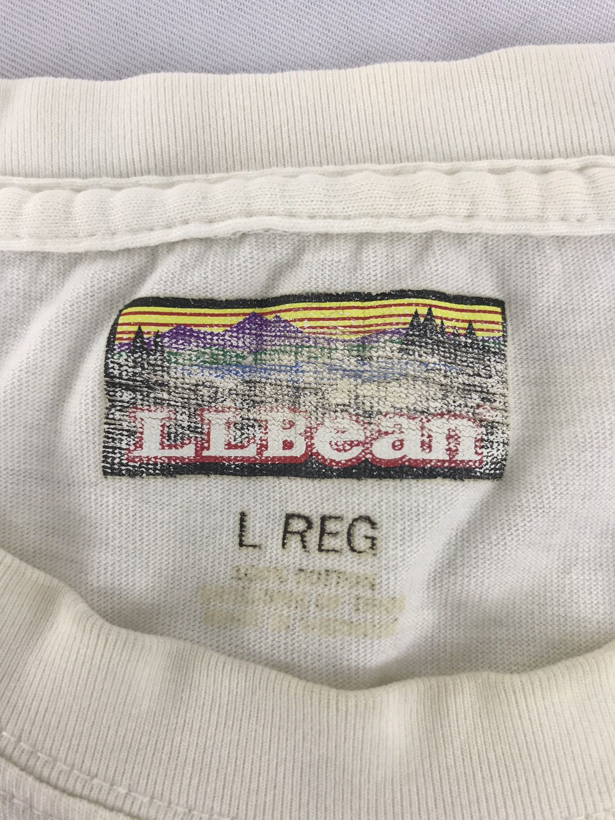 L.L. Bean × Vintage Vintage LL Bean Explore Big Logo Tee Streetwear Unisex Size US L / EU 52-54 / 3 - 5 Thumbnail