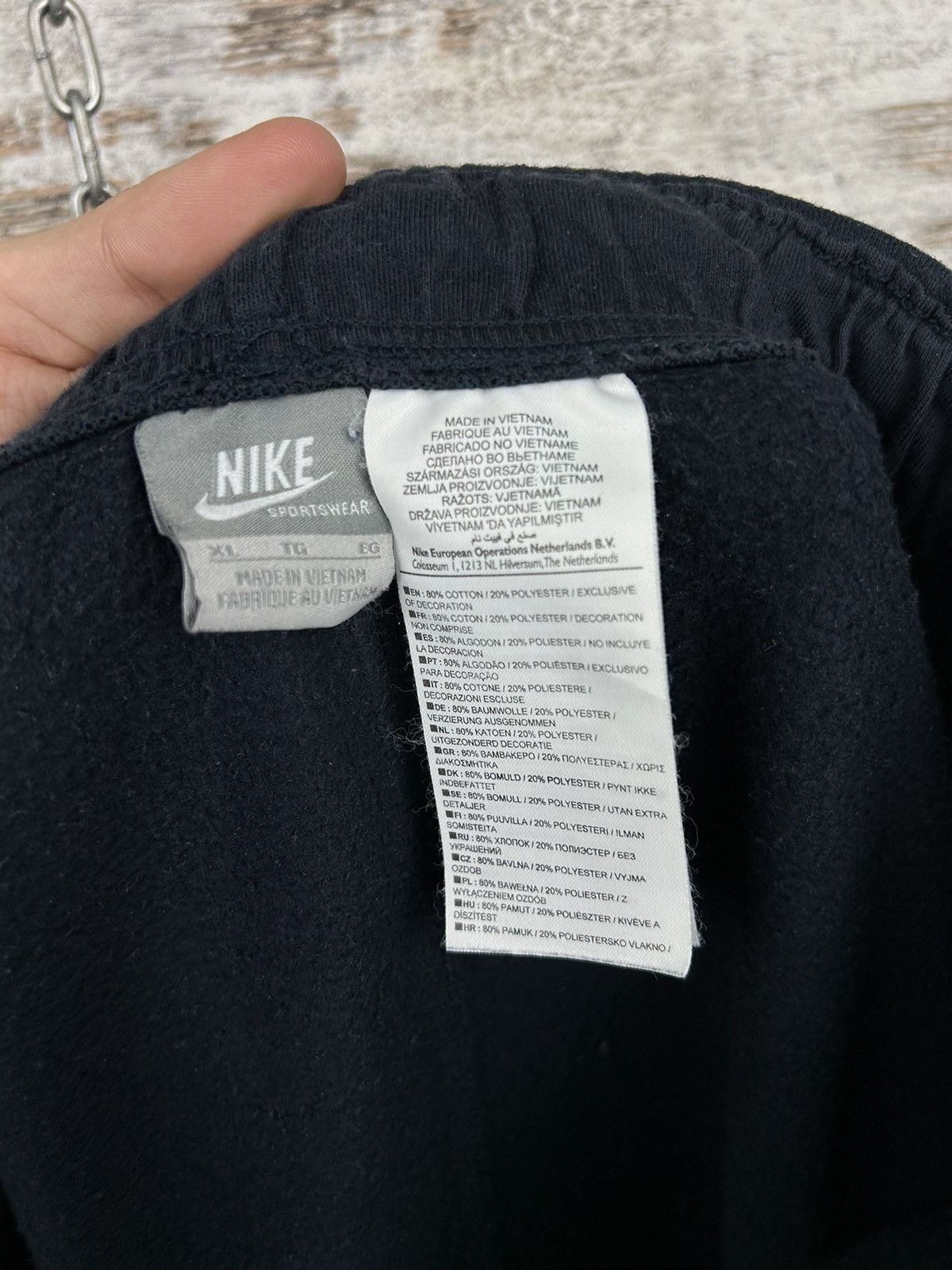 Nike × Vintage 🔥Vintage🔥 Nike sweatpants y2k drip pants streetwear drill Size US 36 / EU 52 - 14 Thumbnail