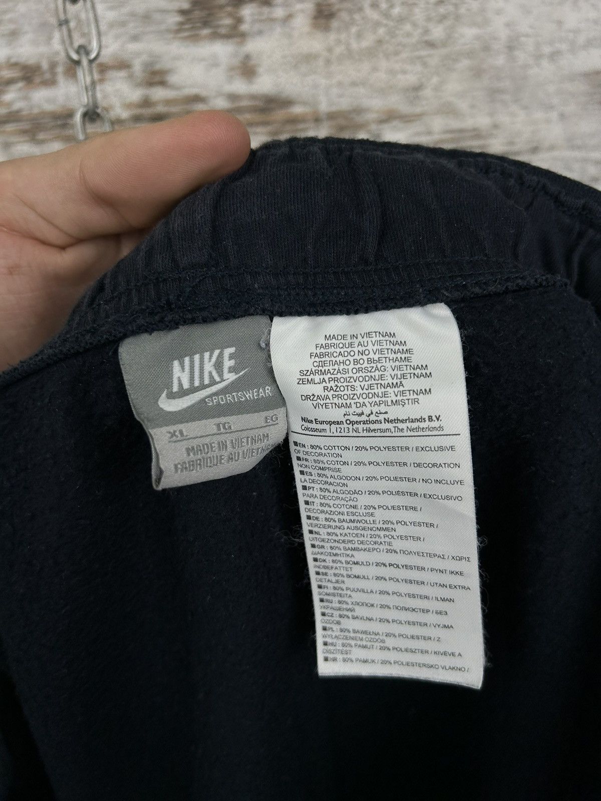 Nike × Vintage 🔥Vintage🔥 Nike sweatpants y2k drip pants streetwear drill Size US 36 / EU 52 - 15 Thumbnail