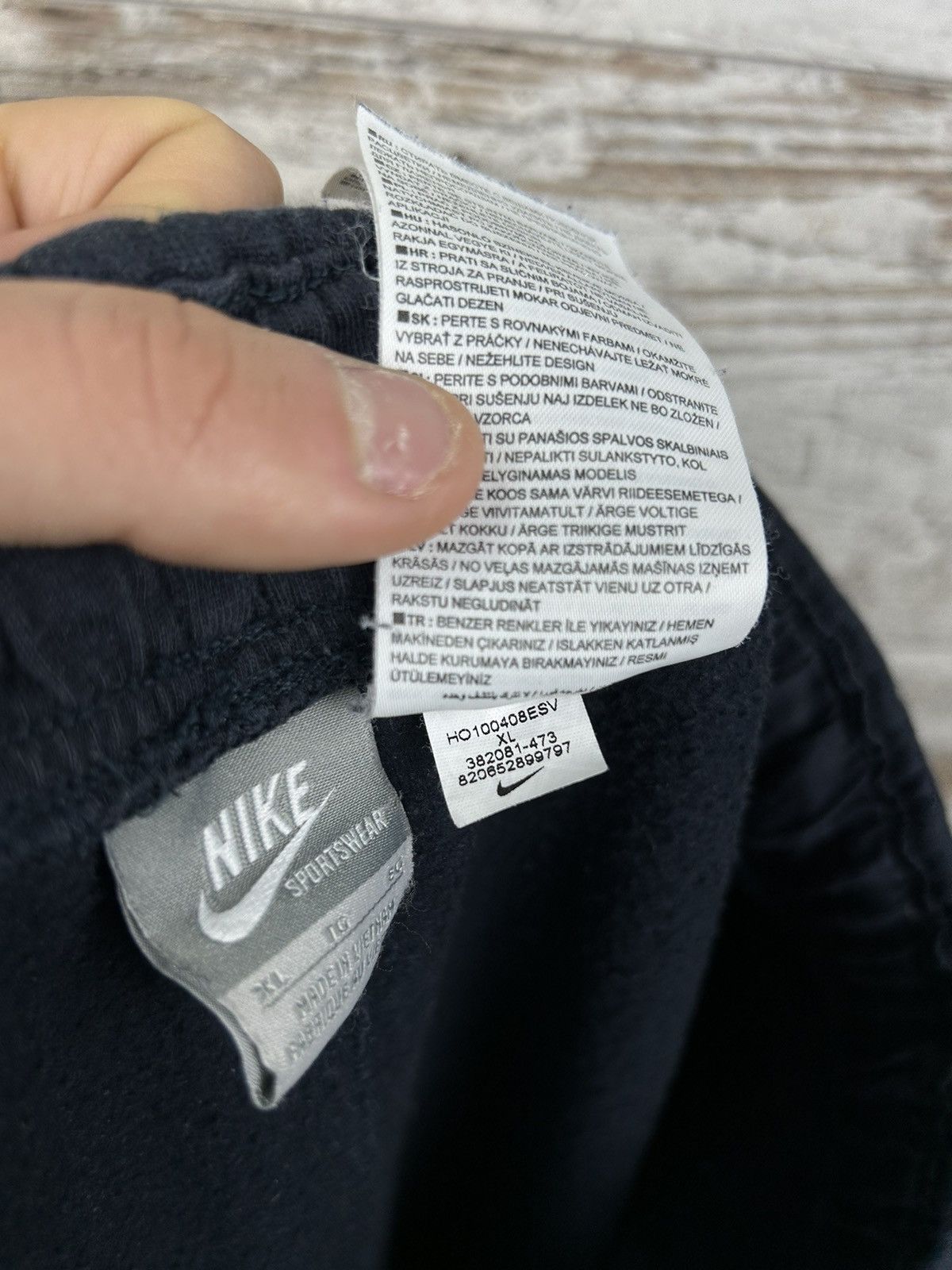 Nike × Vintage 🔥Vintage🔥 Nike sweatpants y2k drip pants streetwear drill Size US 36 / EU 52 - 16 Thumbnail