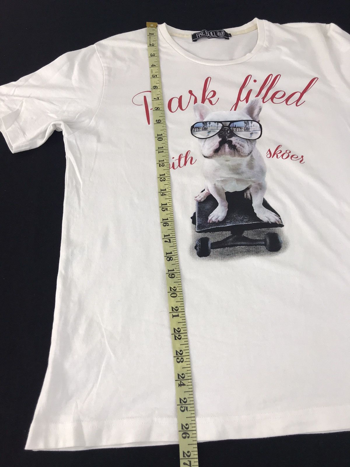 Rap Tees × Vintage Vintage Fre Bull Park Killed Sk8e Japanese Brand Dog Logo Size US M / EU 48-50 / 2 - 8 Thumbnail
