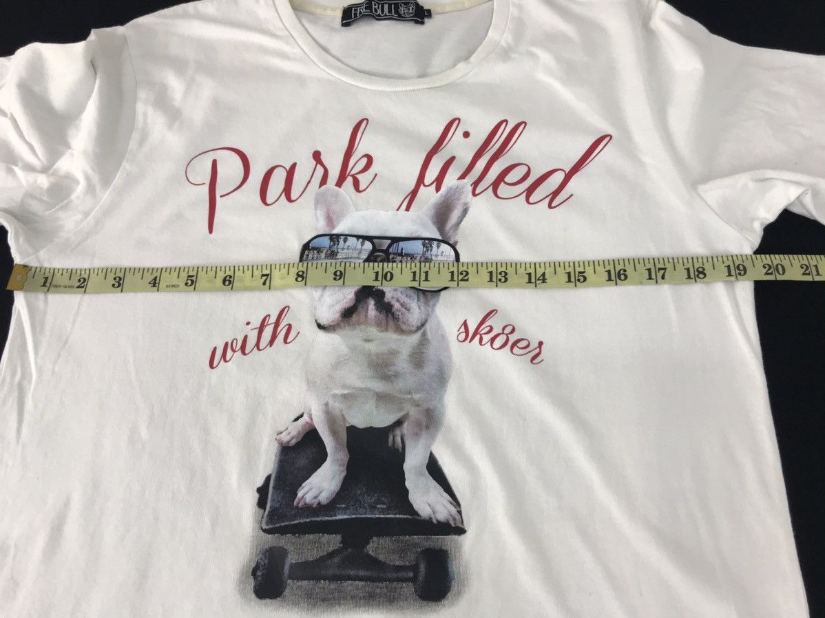 Rap Tees × Vintage Vintage Fre Bull Park Killed Sk8e Japanese Brand Dog Logo Size US M / EU 48-50 / 2 - 7 Thumbnail