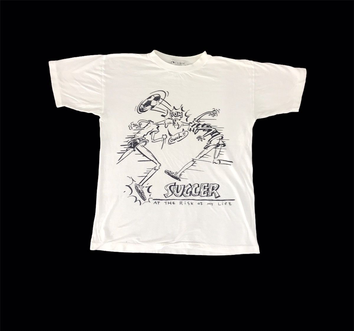 Japanese Brand × Vintage Vintage Ceciline Succer Football Competition T-shirt Tee Size US S / EU 44-46 / 1 - 1 Thumbnail