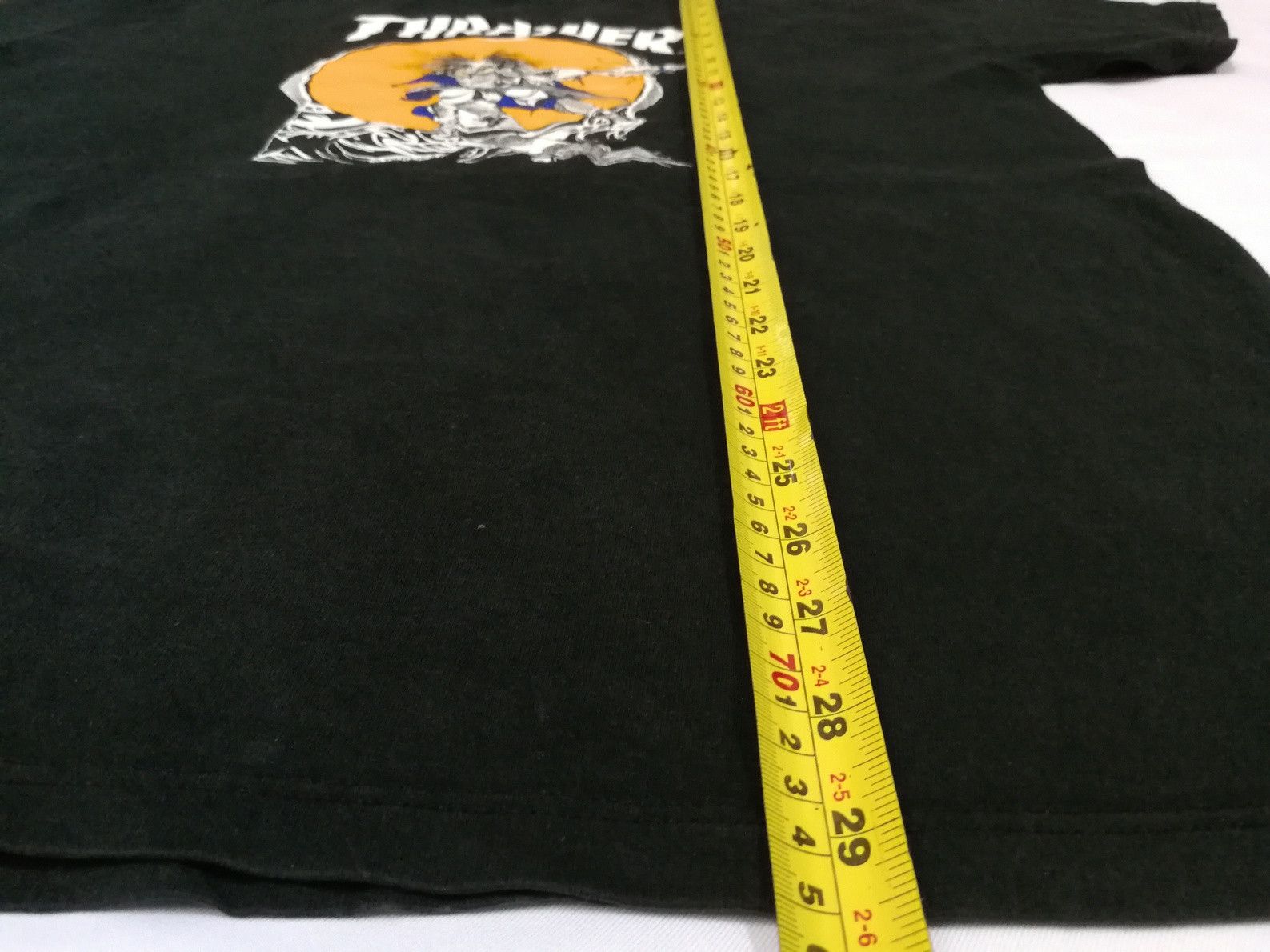 Thrasher Vintage 90s Thrasher Pushead Tee Skateboard Skate Size US L / EU 52-54 / 3 - 6 Thumbnail