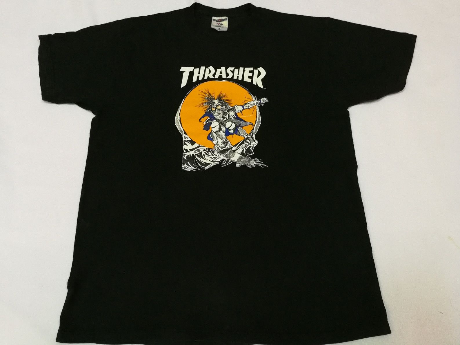 Vintage 90s Thrasher Pushead Tee Skateboard Skate