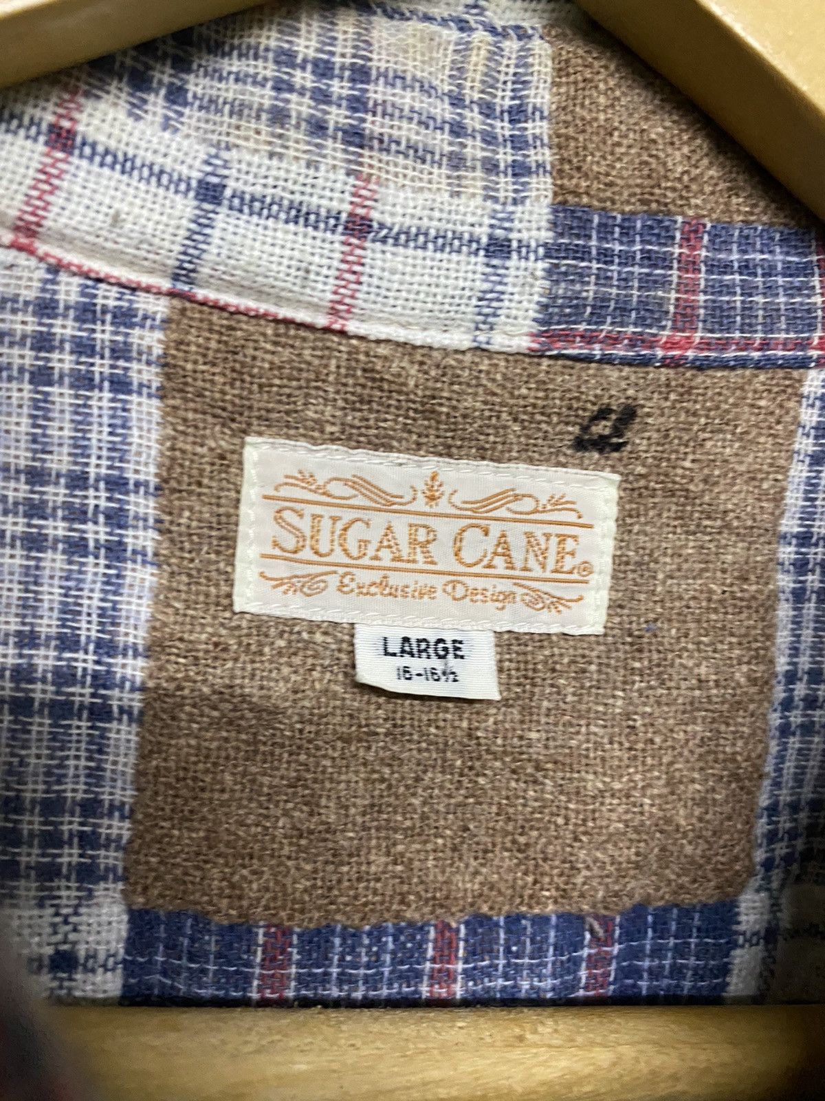 Mister Freedom × Sugar Cane × Toyo Enterprises Vtg🔥 Sugar Cane Patchwork Shirt Button Down Size US L / EU 52-54 / 3 - 14 Thumbnail