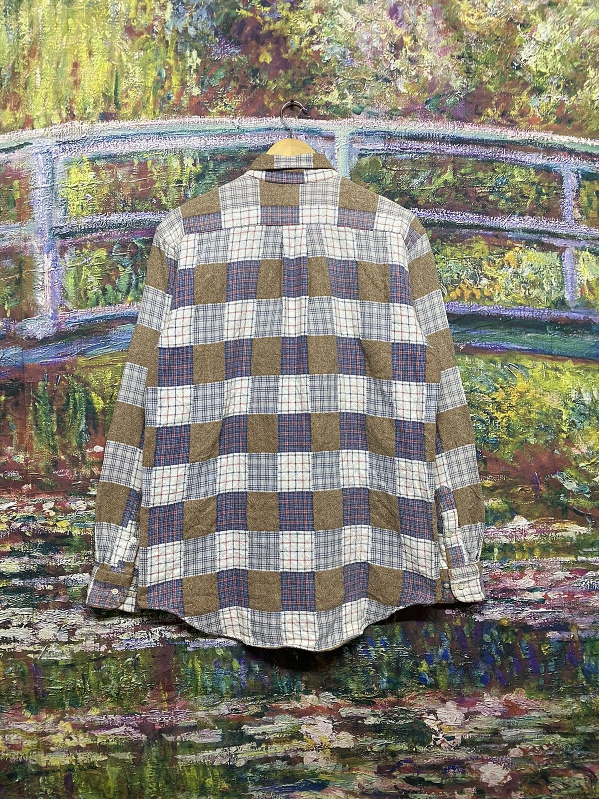 Mister Freedom × Sugar Cane × Toyo Enterprises Vtg🔥 Sugar Cane Patchwork Shirt Button Down Size US L / EU 52-54 / 3 - 4 Thumbnail