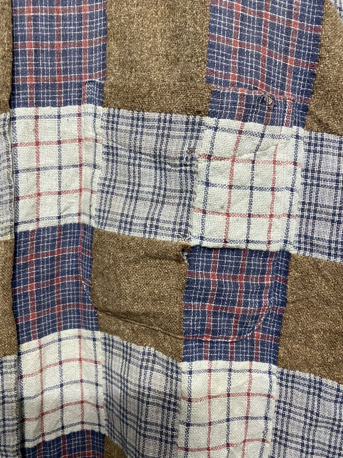Mister Freedom × Sugar Cane × Toyo Enterprises Vtg🔥 Sugar Cane Patchwork Shirt Button Down Size US L / EU 52-54 / 3 - 11 Thumbnail