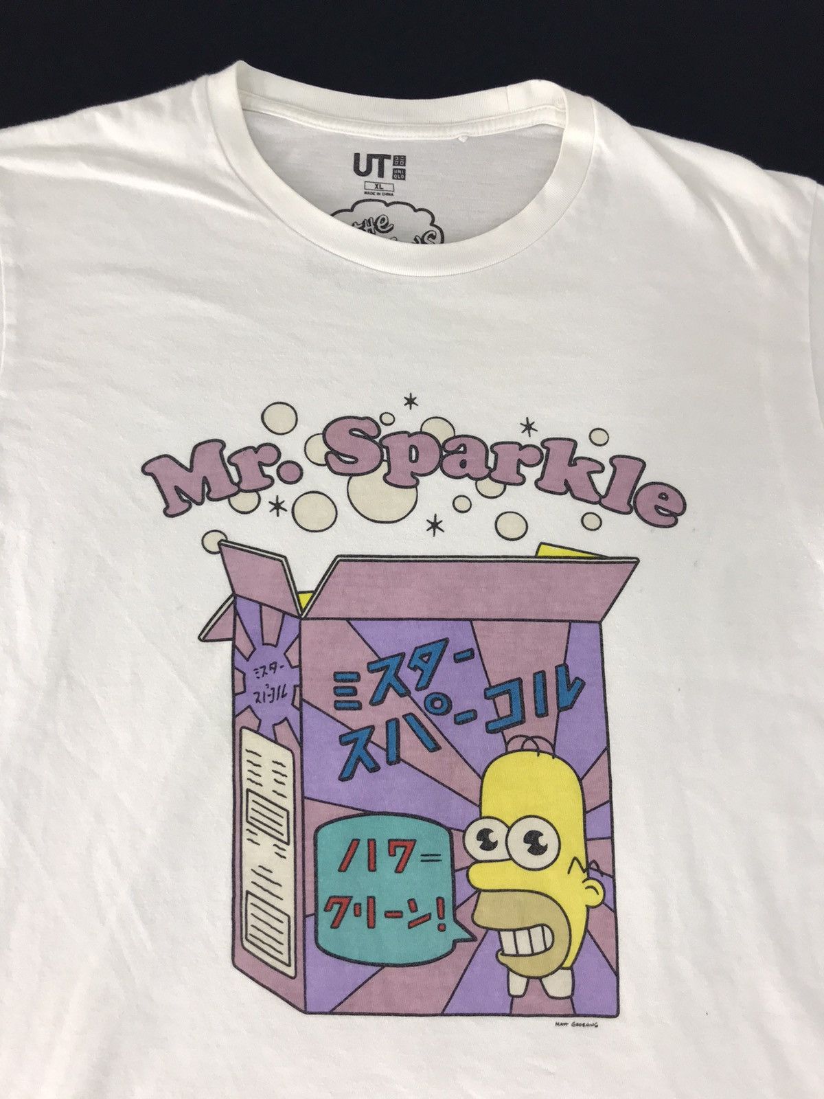 Japanese Brand Vintage Bart Simpson Mark Grading Mr Spakle Tee Printed Size L / US 10 / IT 46 - 3 Thumbnail
