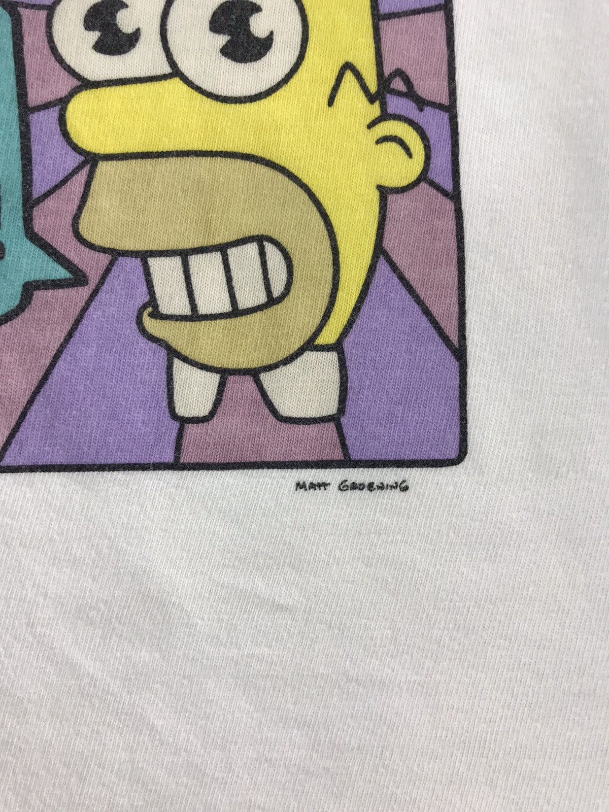 Japanese Brand Vintage Bart Simpson Mark Grading Mr Spakle Tee Printed Size L / US 10 / IT 46 - 5 Thumbnail