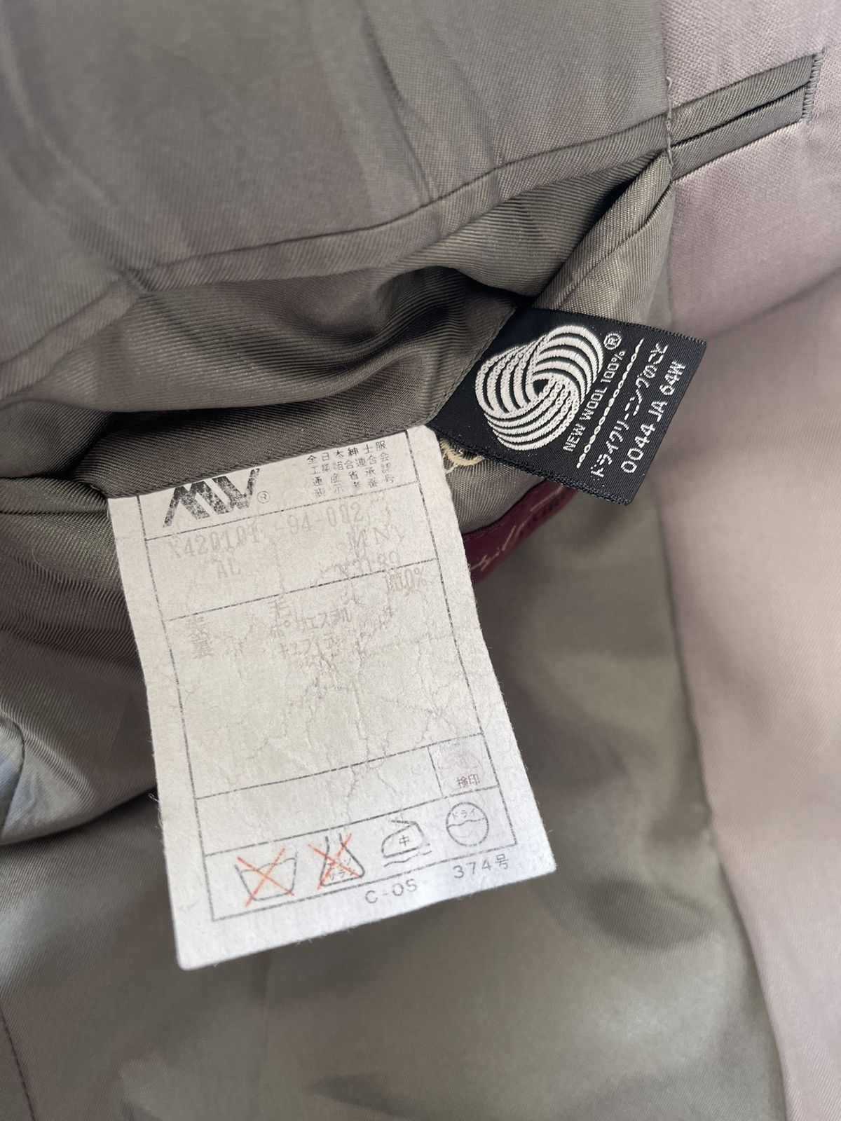 Yohji Yamamoto Yohji Yamamoto AAR Durban Japan Size US L / EU 52-54 / 3 - 8 Thumbnail