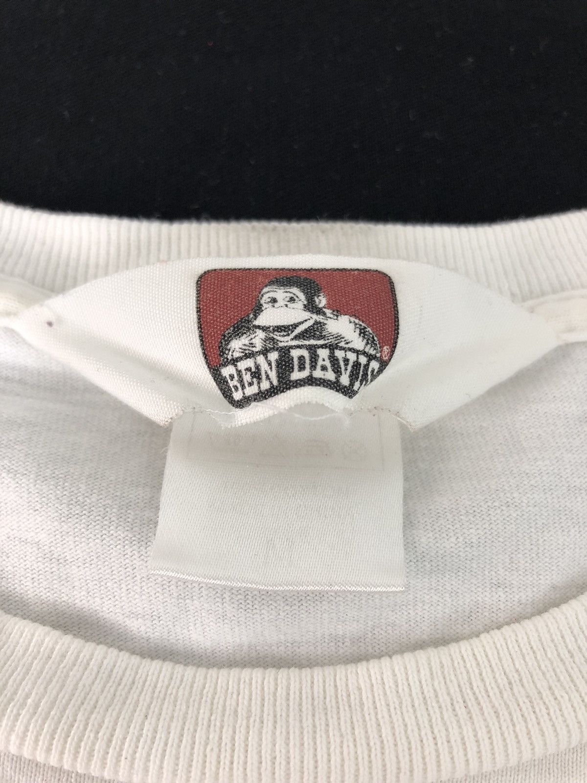 Ben Davis × Vintage Vintage 90s Ben’s Ben Davis Screen Box Big Printed T-shirt Size US M / EU 48-50 / 2 - 4 Thumbnail