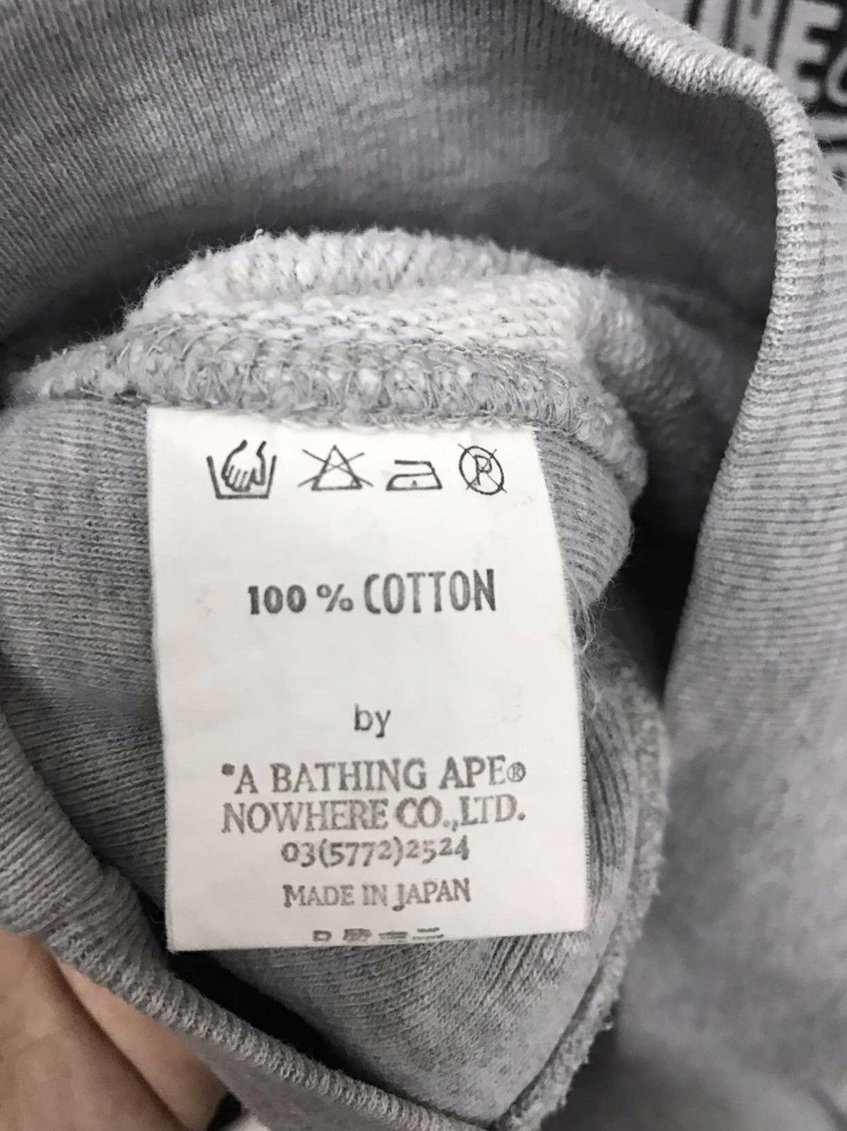 Bape A Bathing Ape Sweatshirt Bape Nigo Japanese Streetwear Size US M / EU 48-50 / 2 - 6 Thumbnail