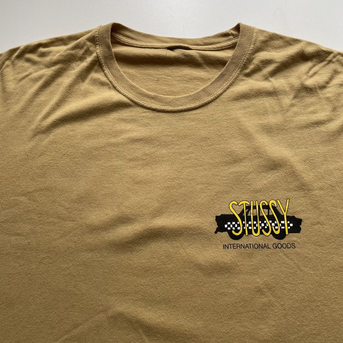 Stussy × Vintage Vintage Stussy International Goods Taxi Graphic T Shirt XL Size US XL / EU 56 / 4 - 4 Thumbnail