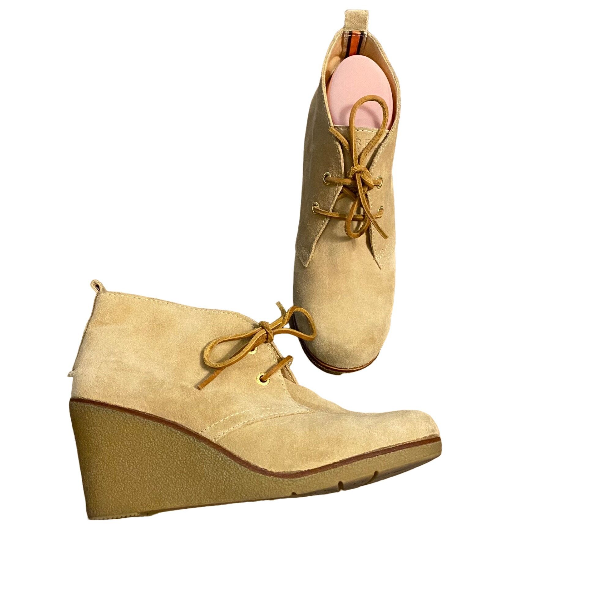 harlow wedge bootie