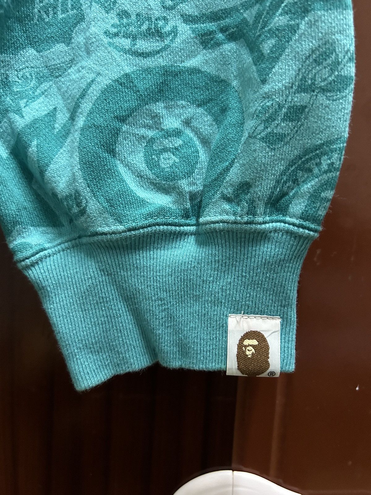 Bape OG A Bathing Ape All Over Print Logos Full Zip Hoodie Size US L / EU 52-54 / 3 - 5 Thumbnail