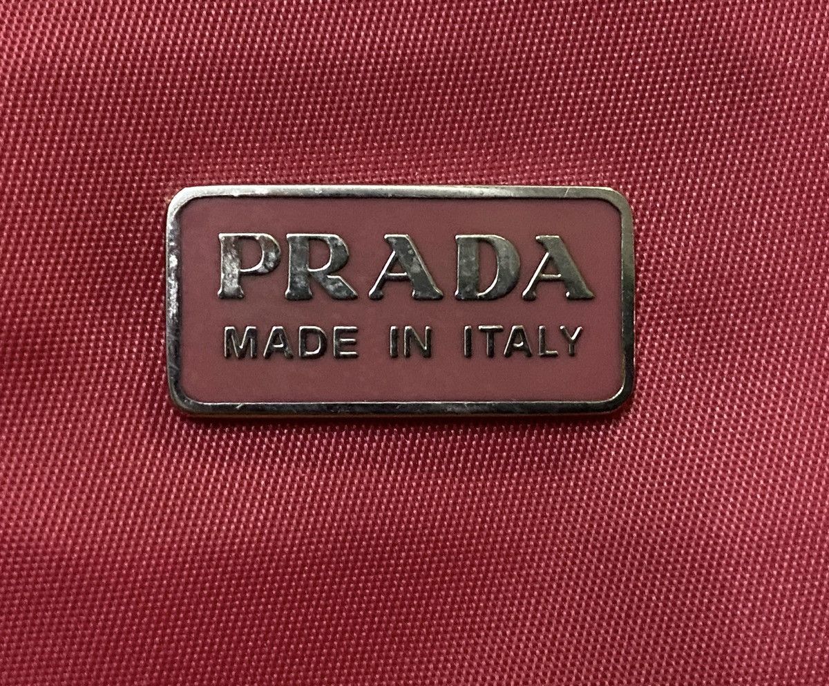 Prada Authentic Prada Tessuto Nylon Mini Hobo Shoulder Bag Size ONE SIZE - 7 Thumbnail