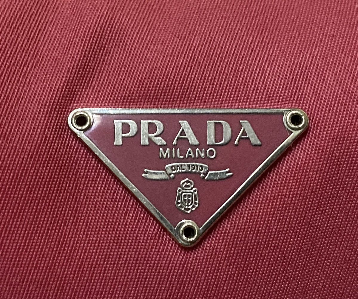 Prada Authentic Prada Tessuto Nylon Mini Hobo Shoulder Bag Size ONE SIZE - 9 Thumbnail