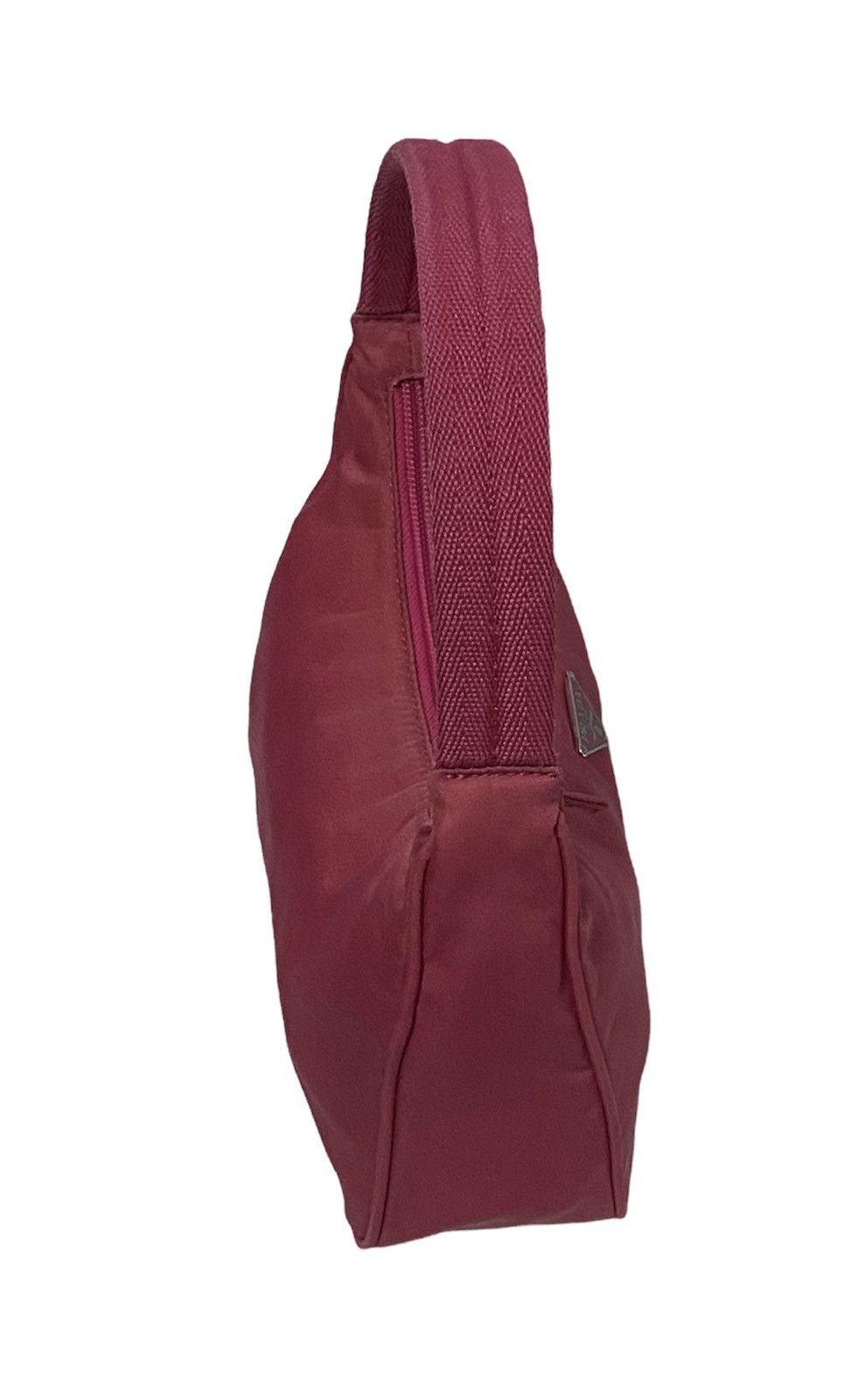 Prada Authentic Prada Tessuto Nylon Mini Hobo Shoulder Bag Size ONE SIZE - 16 Thumbnail