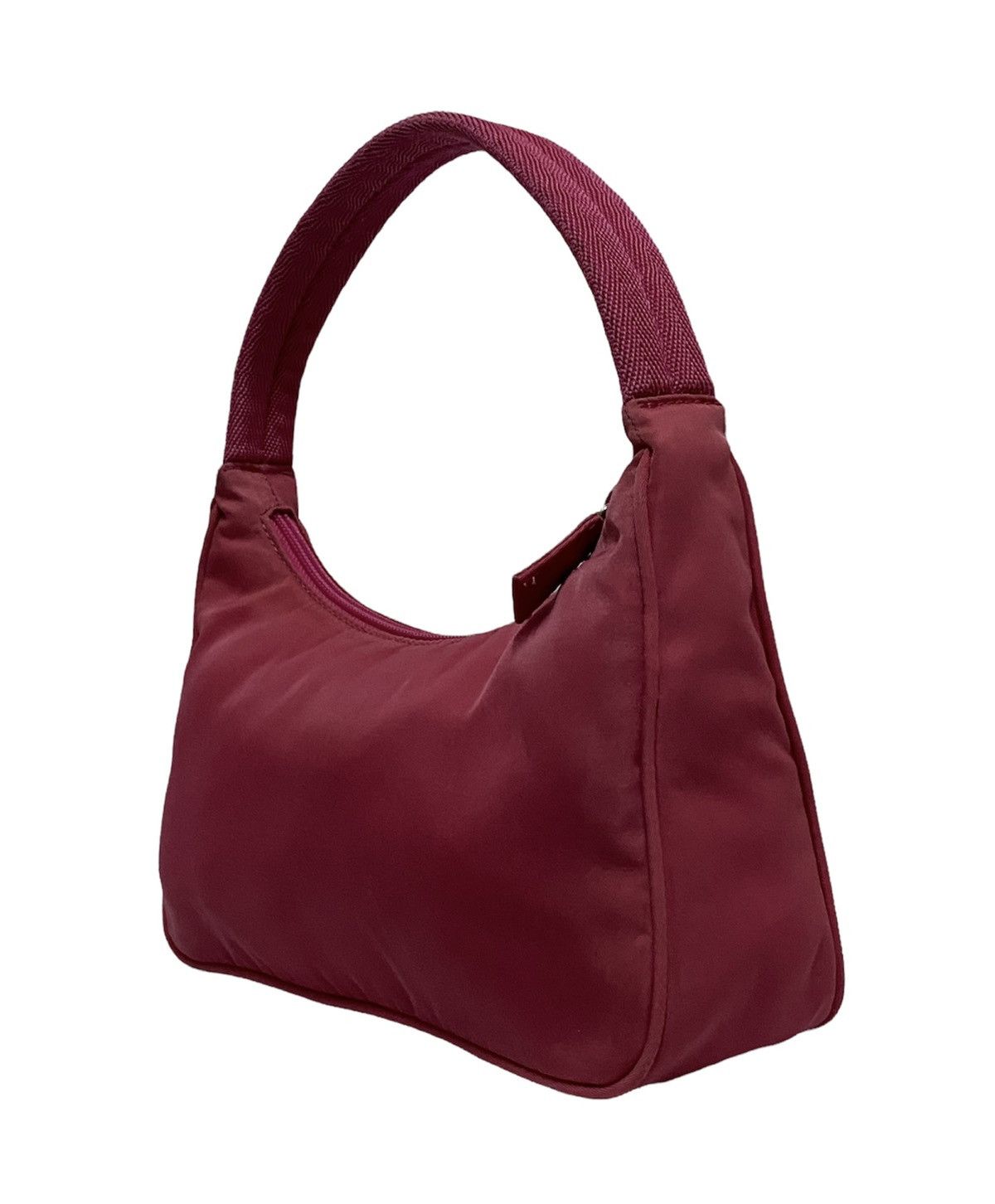 Prada Authentic Prada Tessuto Nylon Mini Hobo Shoulder Bag Size ONE SIZE - 12 Thumbnail