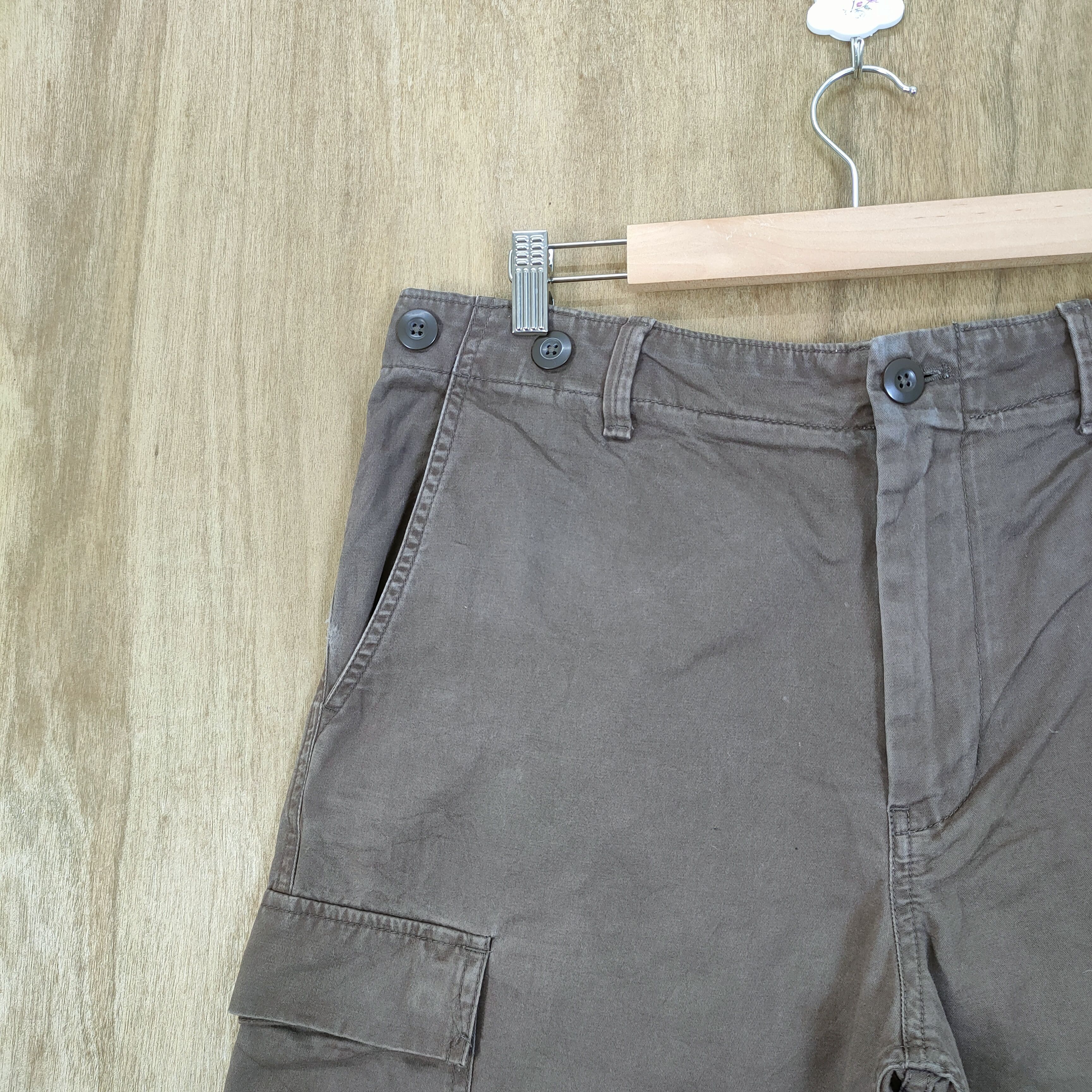 Gap × Vintage VINTAGE GAP BROWN CARGO PANTS Size US 35 - 5 Thumbnail