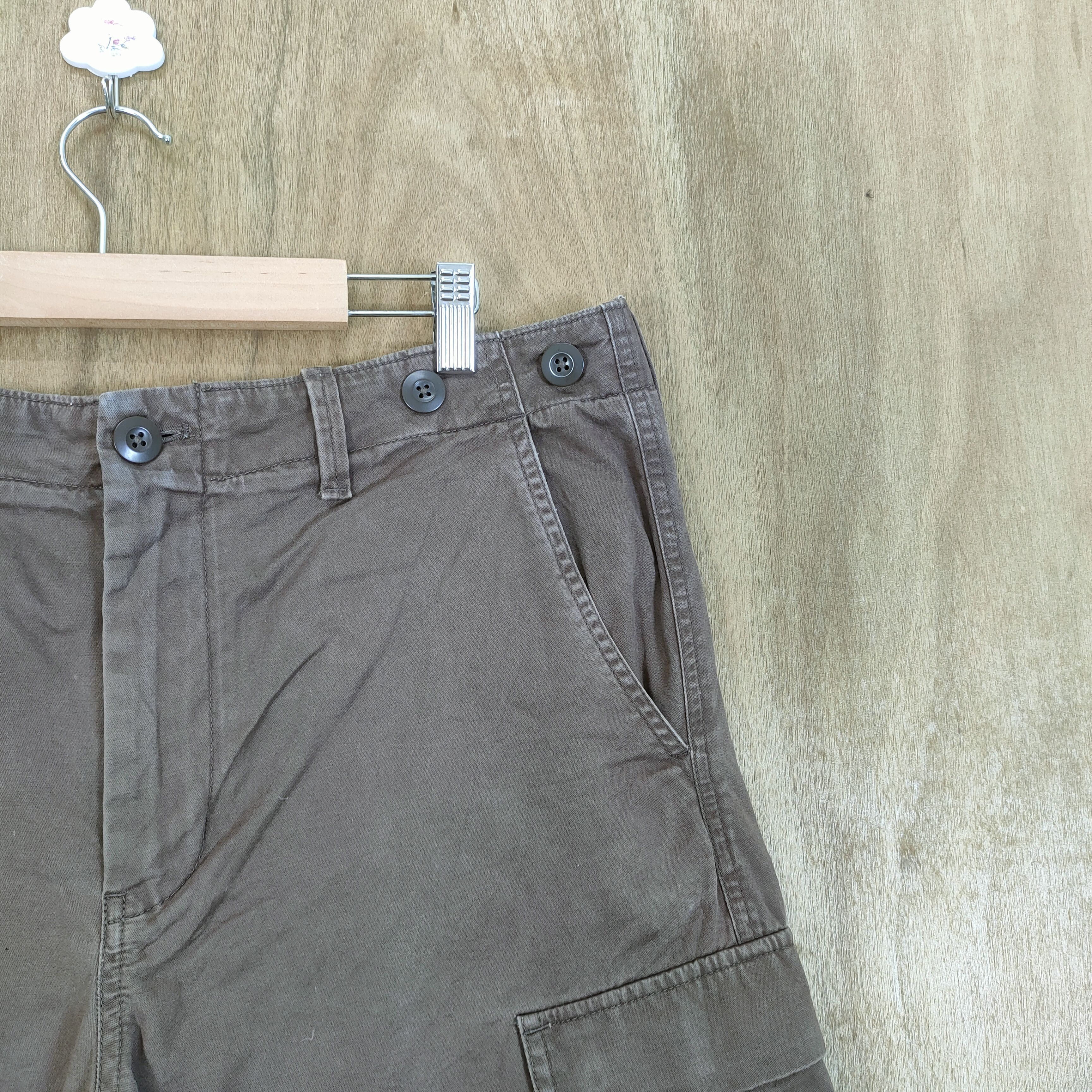 Gap × Vintage VINTAGE GAP BROWN CARGO PANTS Size US 35 - 4 Thumbnail