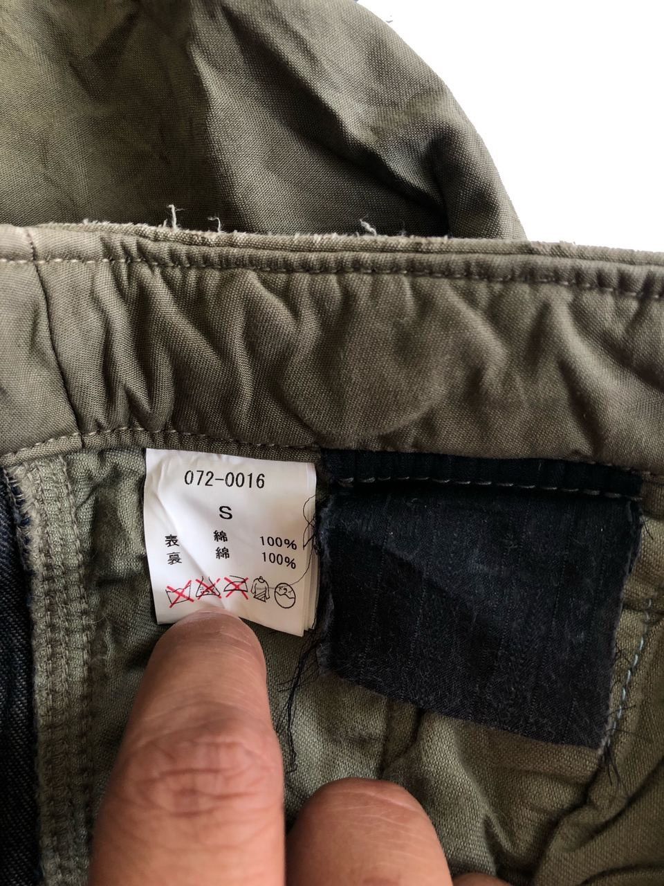 Japanese Brand 1990s Grasum Japan Distressed style Military Cargo Pant Size US 30 / EU 46 - 5 Thumbnail