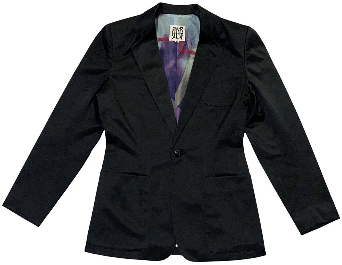 Jean Paul Gaultier Jean Paul Gaultier Lining Printer Jacket (WOMAN) Size 40L - 2 Thumbnail
