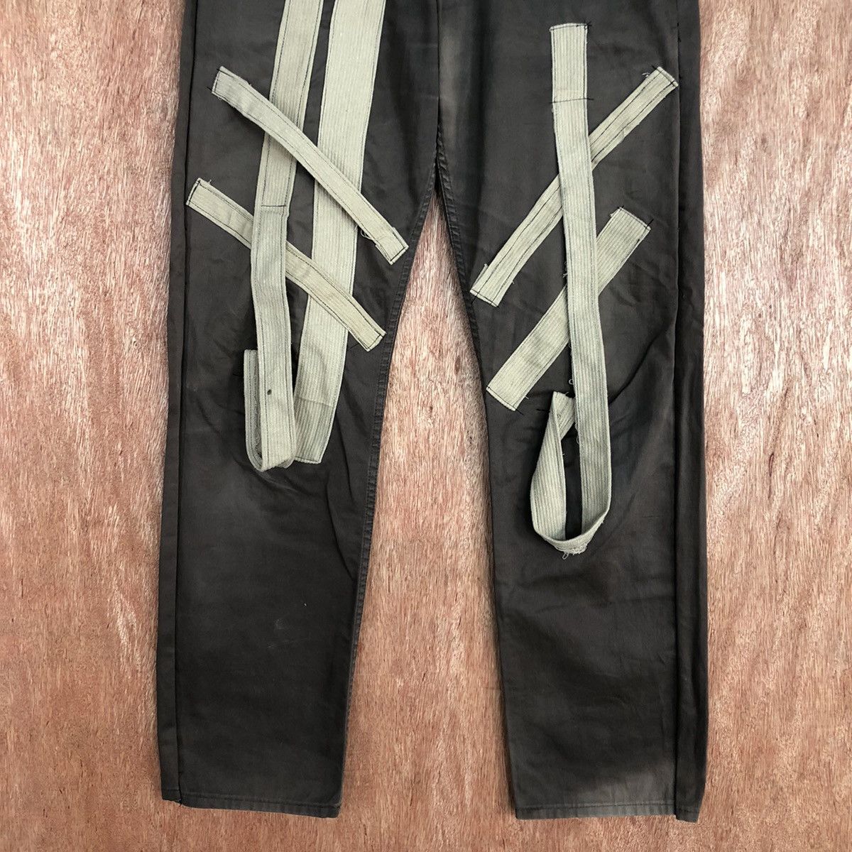 SHIPS Ships japan reworked custom Brown Straight Pants #c922 Size US 31 - 3 Thumbnail