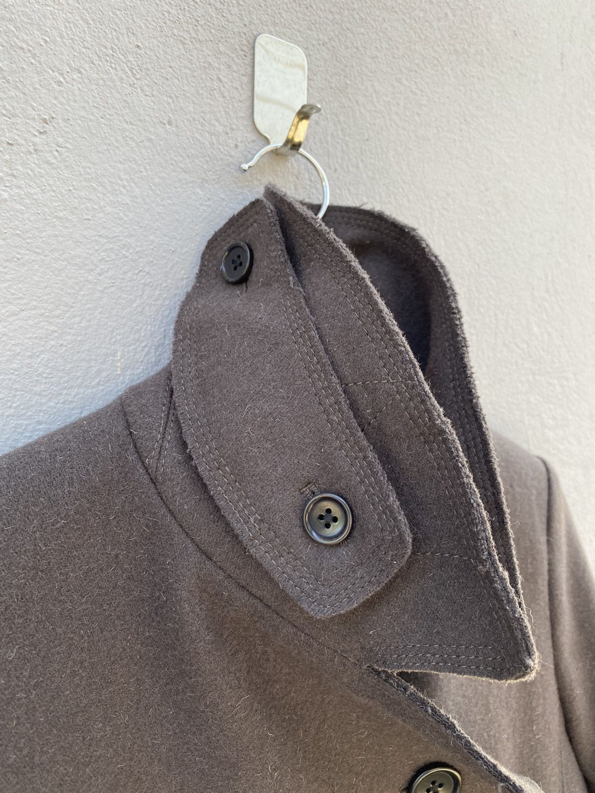 Jil Sander ⚡️Jil Sander x Uniqlo Double Breasted WOOL Coat Size US M / EU 48-50 / 2 - 13 Thumbnail