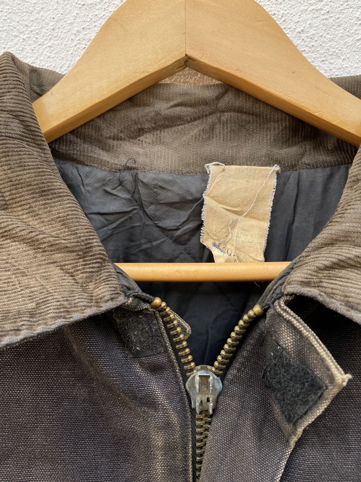 Carhartt Vintage Carhartt Detroit Chore lined blanket Canvas jacket Size US XL / EU 56 / 4 - 13 Thumbnail