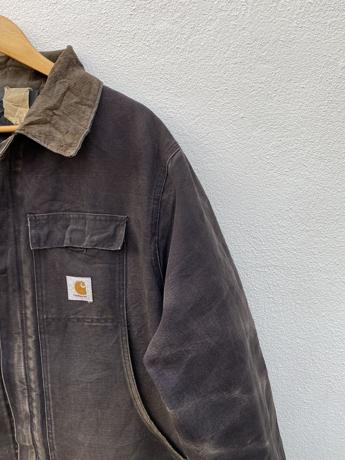 Carhartt Vintage Carhartt Detroit Chore lined blanket Canvas jacket Size US XL / EU 56 / 4 - 4 Thumbnail